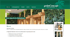 Desktop Screenshot of gruenconcept-gbr.de